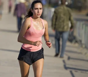 Amazingly hot candid sweaty girls jogging creepshots