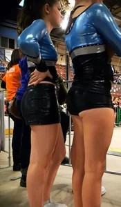 Hot Spandex Shorts Closeup Pics Gallery