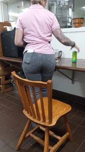 More of my coworker’s booty in tight jeans
