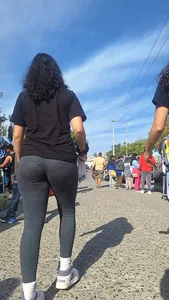 Latina seethrough leggings VPL