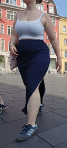 BBW in this tight dress