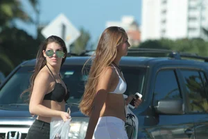 Sexy Deerfield Beach bikini girls