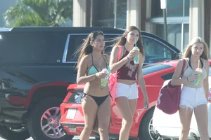 Deerfield Beach bikini girls
