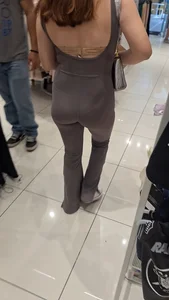 Hard VPL in brown one piece