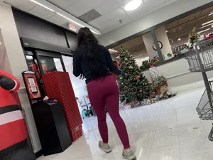 College girl shopping
