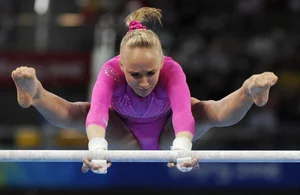 Candid gymnastics girls