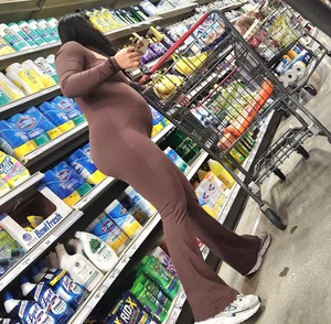 Out In The Wild 74 ( Preggo Latina Goddess in one piece)
