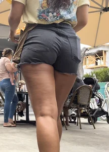 PERFECT Ass in Tiny Shorts