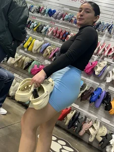 FIT BLUE BIKER SHORTS LATINA 🩵 [ OC ]