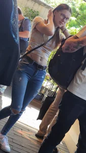 Slim girl has a nice tight ass