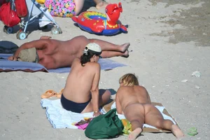 Continesti nude beach girls in Romania