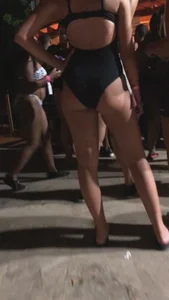 Party girls in bikinis, thongs and swimsuits