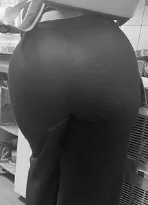 Thicc girl with a nice chubby butt