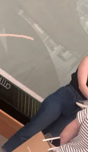 Ass in blue jeans pt1