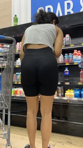 Fit South Indian squatting and shopping (oc)