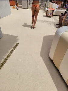 Pool party staff tight bubbles