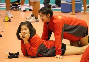 Thai candid volleyball girls