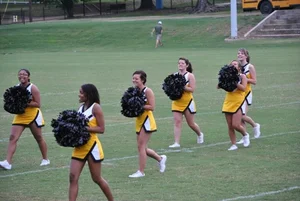 Candid cheerleaders