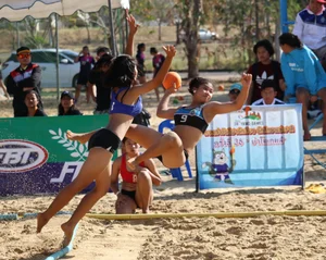 Thai candid volleyball girls