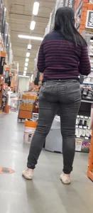 Sexy ass in glasses.