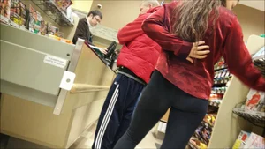 Forgot i had this, teen in line, black leggings, vpl