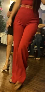 Latina goddess in jump suit