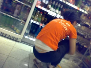 Huge collection of whale tails, ass cracks and panty peeks in public