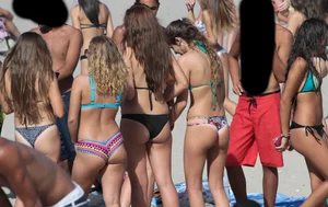 Sexy Deerfield Beach bikini girls