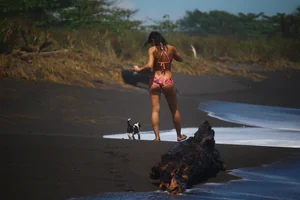 Beach and bikini girls