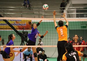 Thai candid volleyball girls