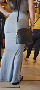 Beautiful curves on slim latina mom