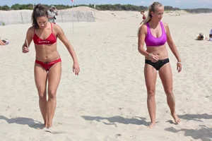 Bunch of sexy lifeguard tournament girls from 2013