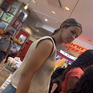 Pony Tail Girl Jean Shorts