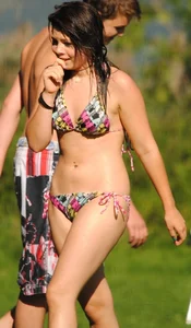 Bunch of sexy girls in bikinis with nice bodies
