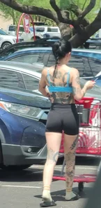 Slim Fit Tattooed baddie with Awesome Tits