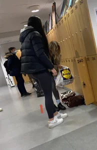 Girls With Very Hot Butts in Leggigns - Gym Locker Room Creepshots Series