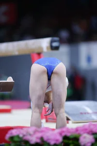 Candid gymnastics girls