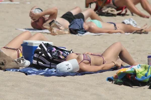 Deerfield Beach bikini girls