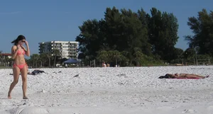 Beach and bikini girls