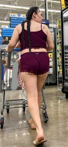 [OC] Hot Latina ASS Out in Sexy super revealing pajamas @ Walmart