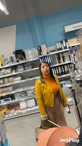 First Post | MUST SEE ! |  Pregnant Arabic Milf Bubble Butt In Flare Pants ( W/ Faceshots + GIF )
