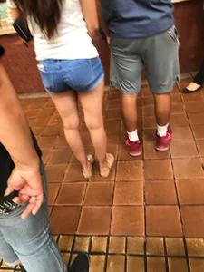 Nice tight jean shorts