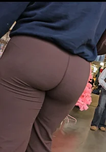 Bubble booty brown flare VPL