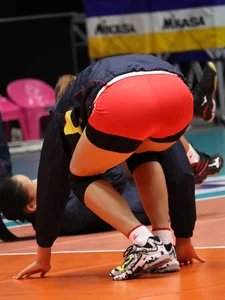 Thai candid volleyball girls