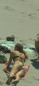 SNIPER SHOTS OF THONG ON BEACH