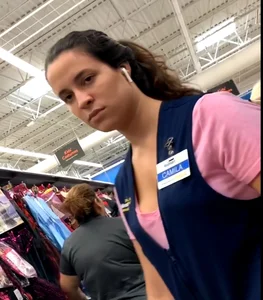 Walmart worker with thick ass (NOT-OC) credit TA candids