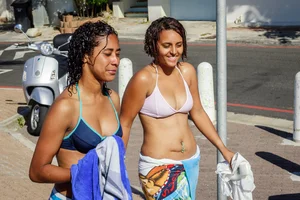 Beach and bikini girls
