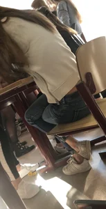 College candid teens