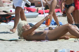 Continesti nude beach girls in Romania
