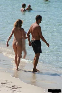 Bunch of sexy ladies on a nude beach